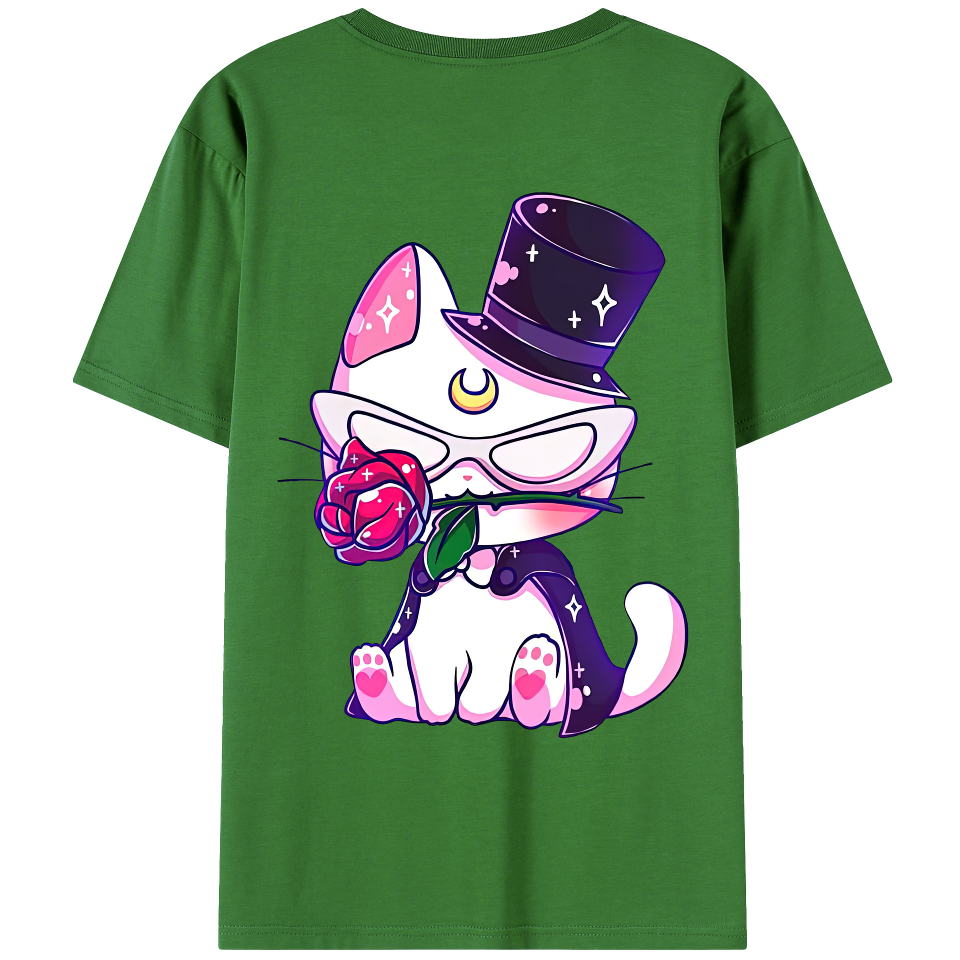 （画像用） 美少女戦士セーラームーン Sailor Moon レディース半袖Tシャツ(バックプリント)